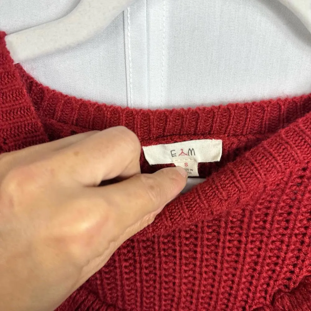 Cute Women’s Sweater Size‎ S Orange - Image 3