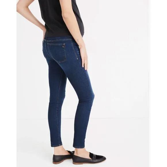 New! Madewell‎ Maternity Over-the-Belly Skinny Jeans in Hayes Wash, size 33 - Image 3