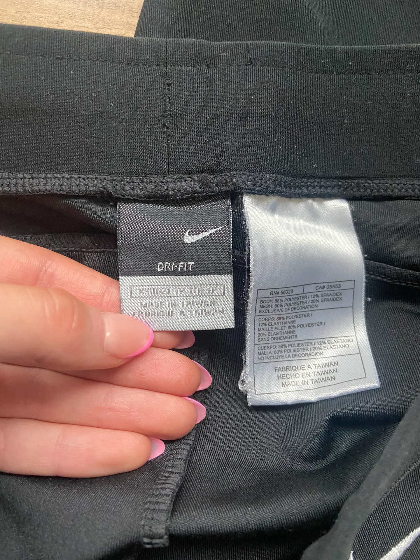 Black Dri-Fit Yoga Pants - Image 5