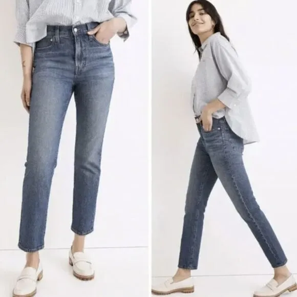 NEW Madewell The Perfect Vintage‎ Jean in Drayton Wash, 27 - Image 3