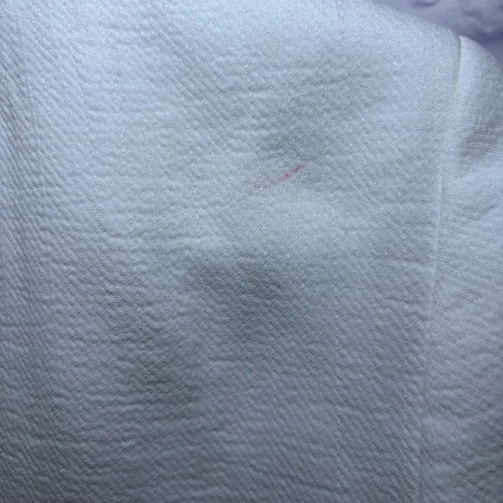 J. Crew 2024 Cotton Linen Blend Textured Blazer Women's Size 4 BY941 NWOT Flaw - Image 7