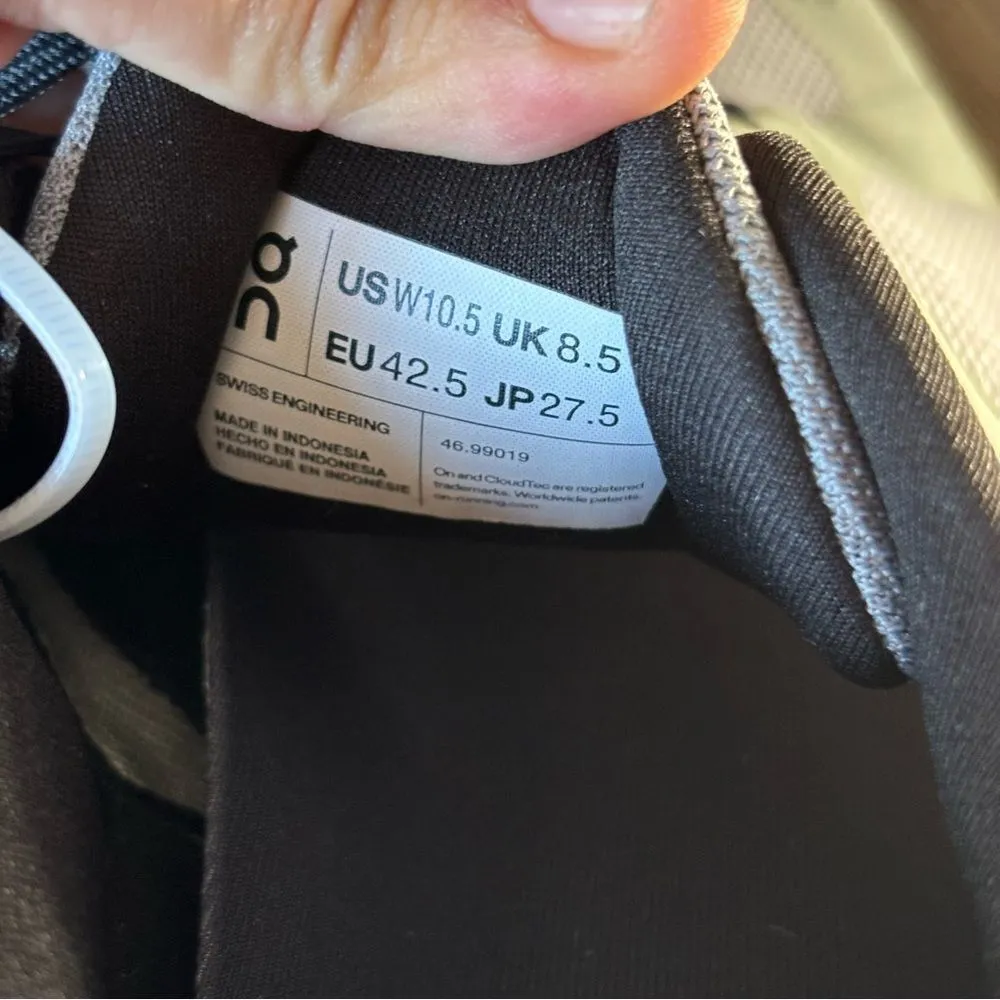 ON CLOUD Swiss Engineering WOMENS SHOES SIZE 10.5 Gray - Image 11