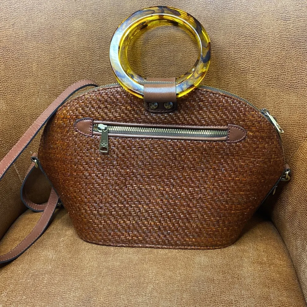 Patricia Nash Mellini Satchel woven - Image 6