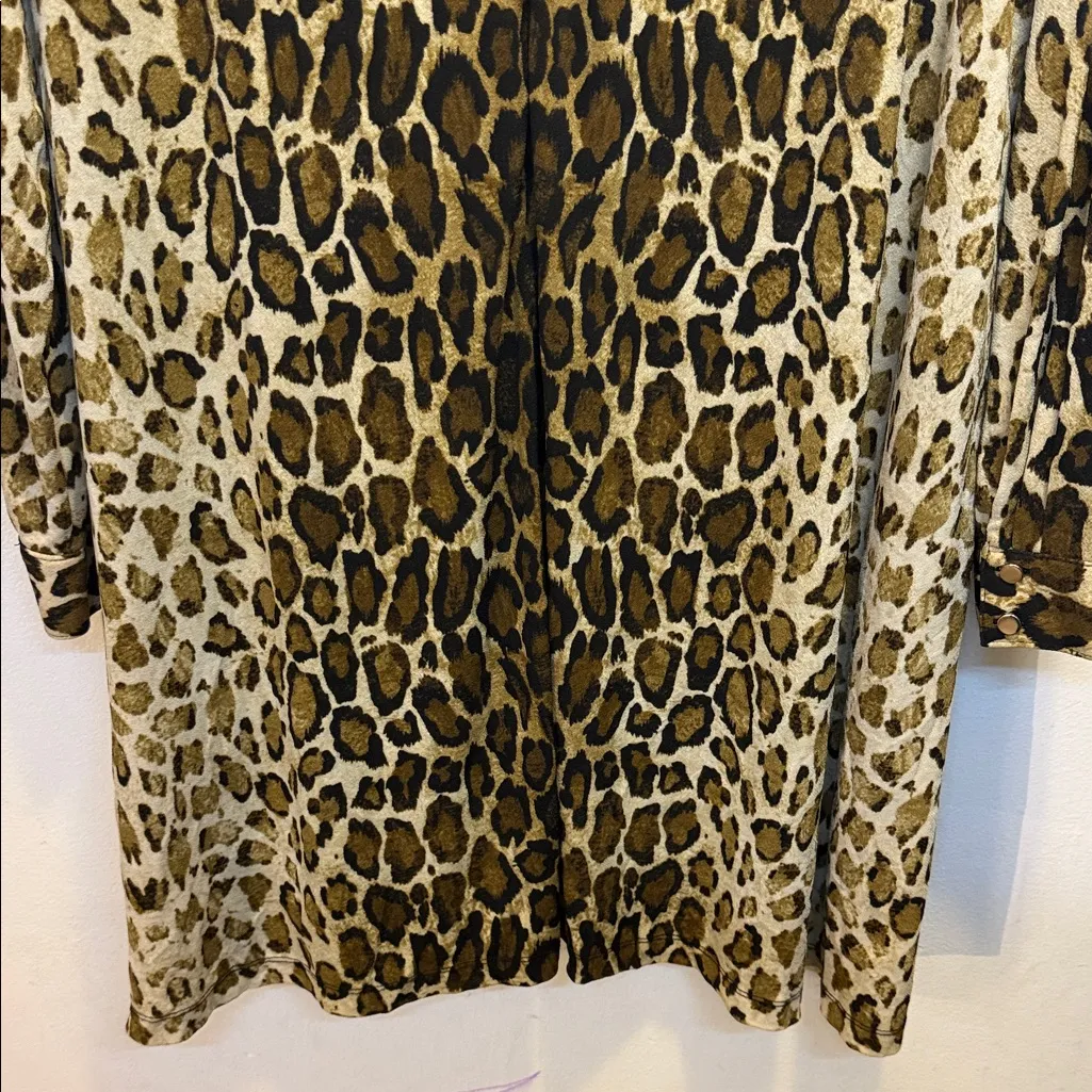 Cato Leopard Print Dress Size 24 - Image 6