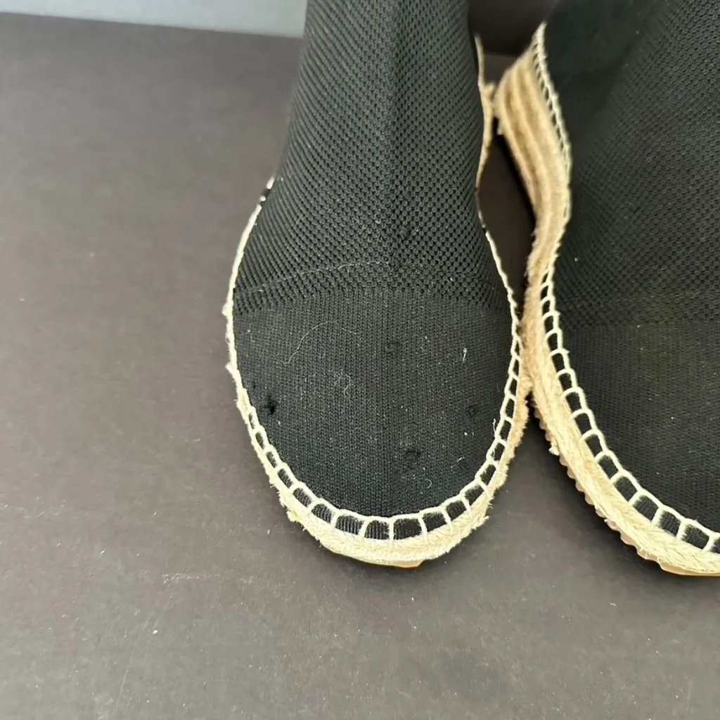 Alexander Wang Dylan Sock Bootie Espadrille High Ankle (READ for Size) - Image 5