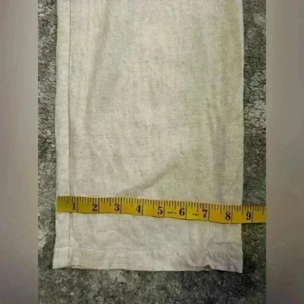 Women’s Cream Wide Leg Casual Pants - Image 8