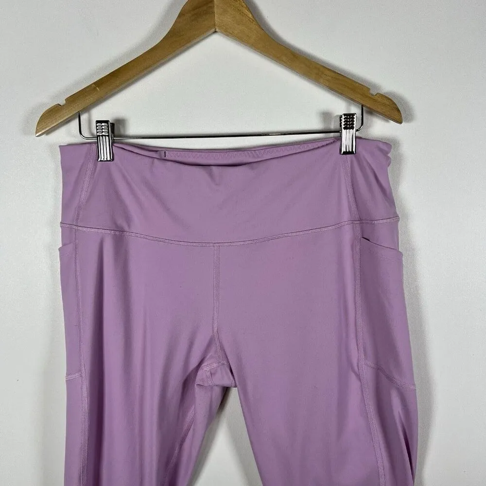 Victoria's Secret Sport Knockout Tight Size XL Light Purple Hip Pockets Athletic - Image 3