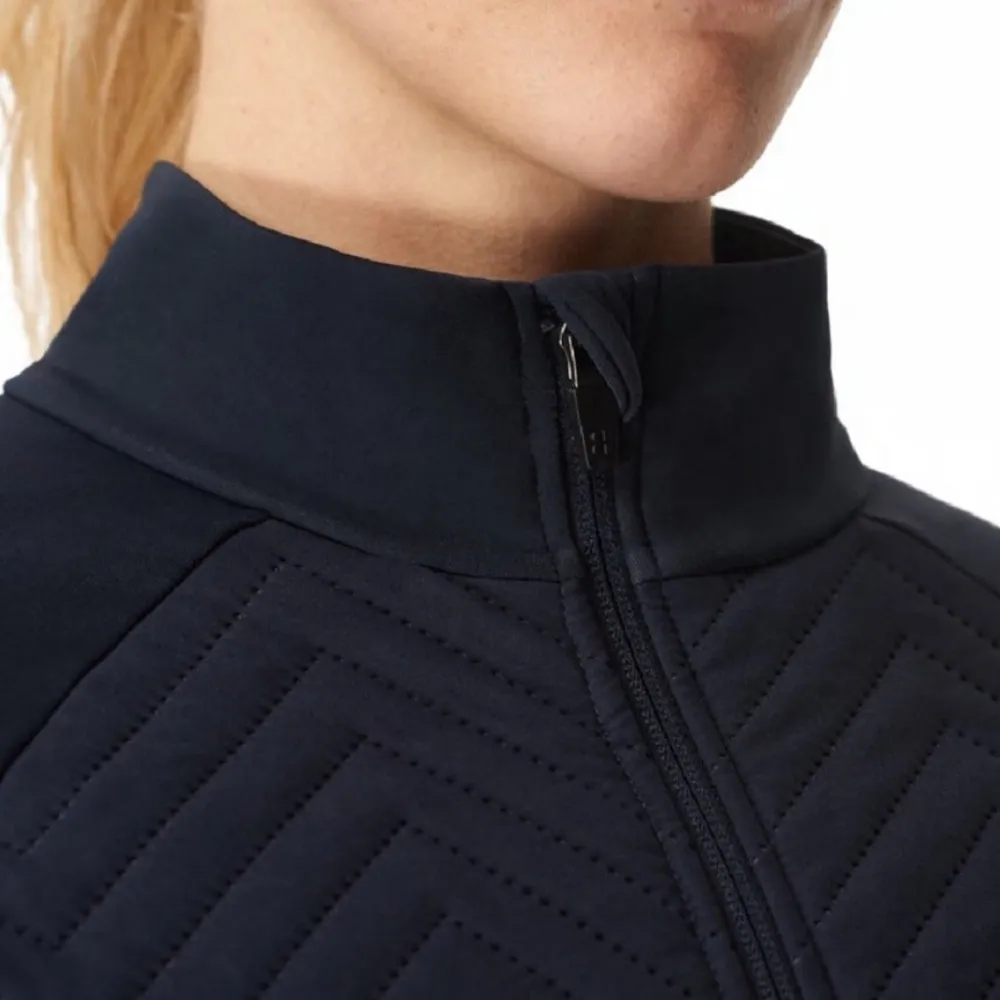 Sweaty Betty Fast Track Padded Running Jacket Navy Blue Size Small - Image 3