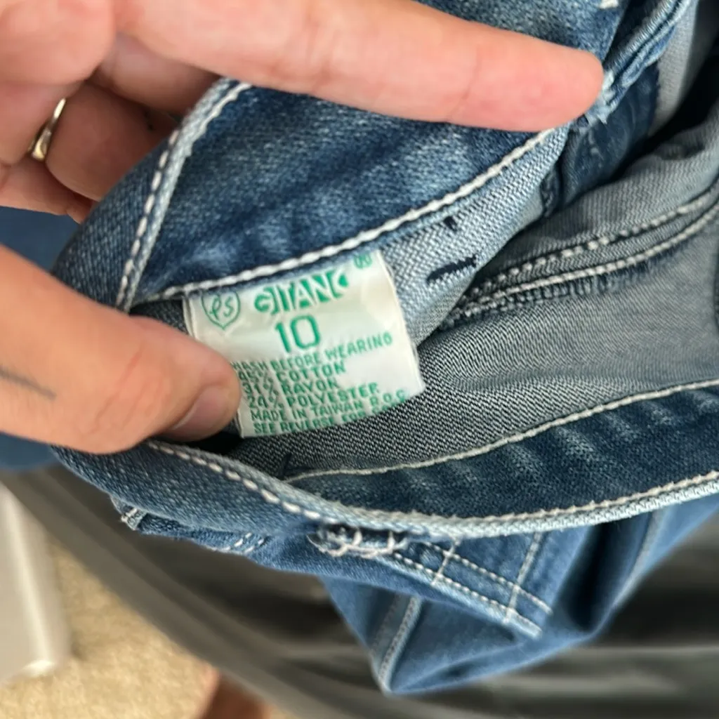 Vintage Gitano Jeans size 10 Blue - Image 3
