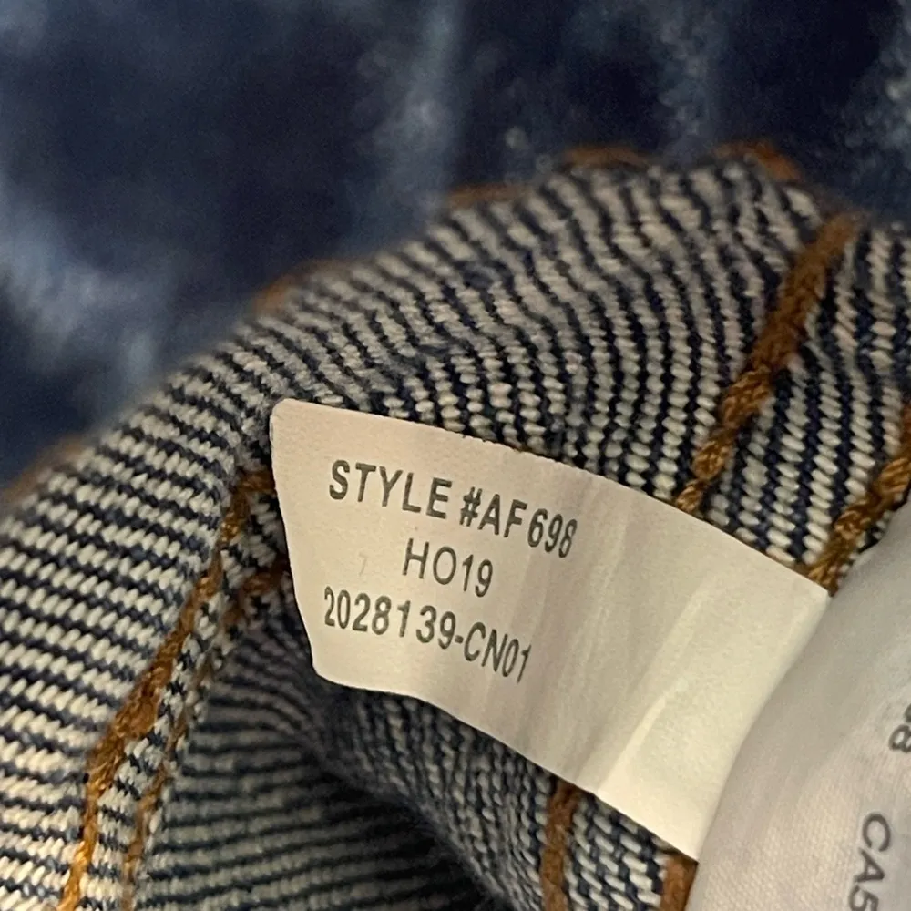 Madewell Classic Straight Jeans Size 25 Blue Bandry Wash Seamed Edition - Image 9