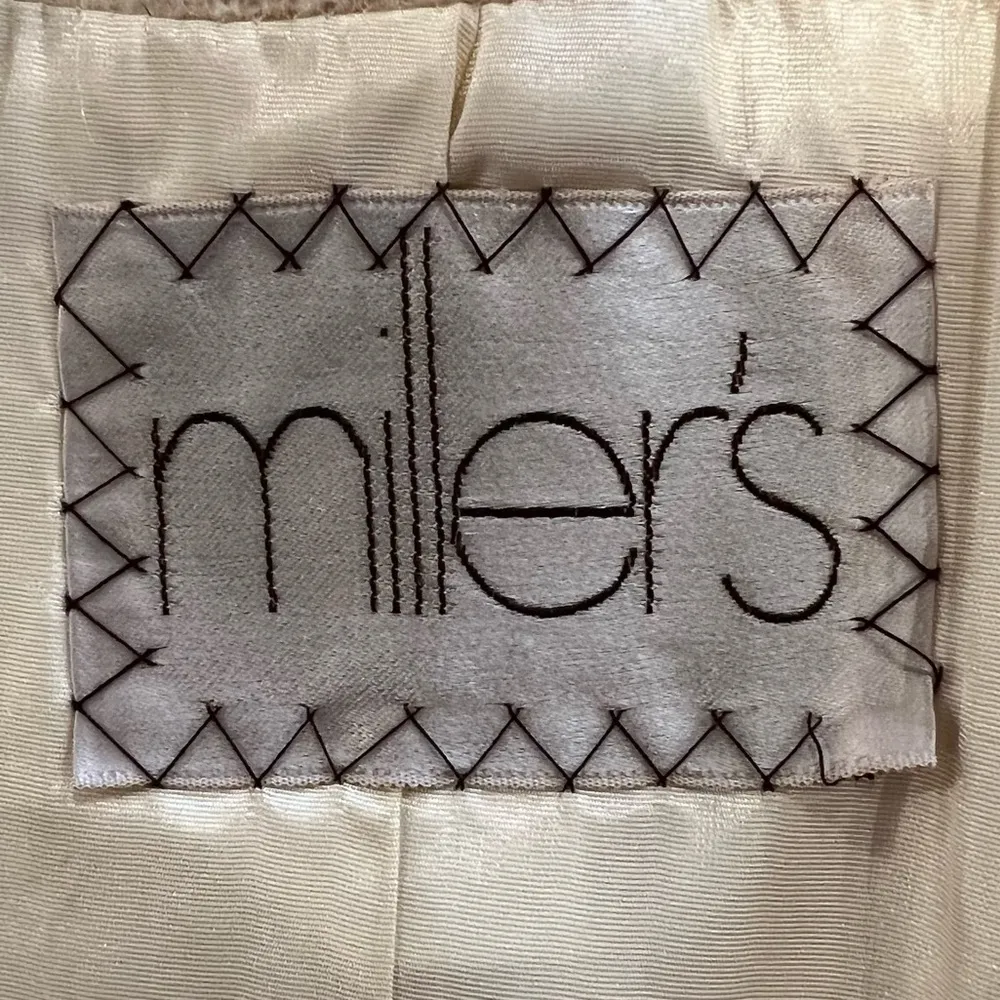 MILLER’S Vintage Mohair & Wool Button Down Long Coat See Measurements Size undefined - Image 7