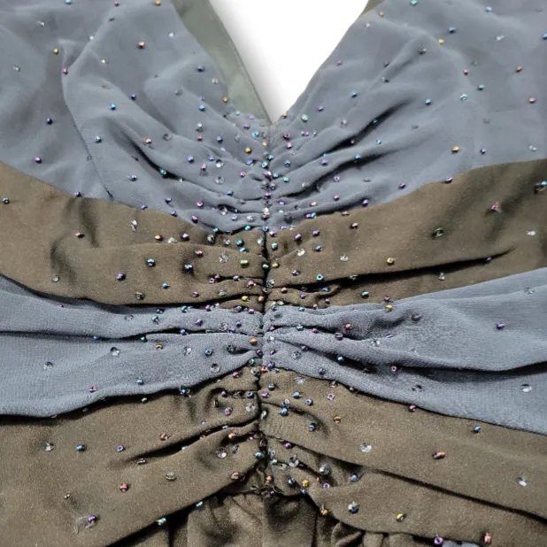 New  Dress Size 8 Formal Dress Chiffon Dress Prom Dress Sleeveless Max & Cleo Dress - Image 6