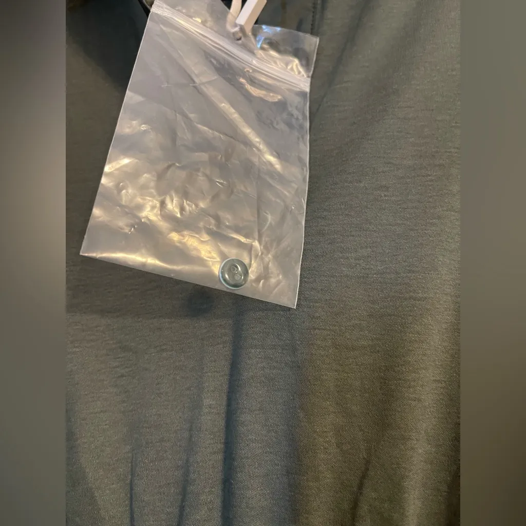 MaxMara Dark Green Midi Dress - Image 8