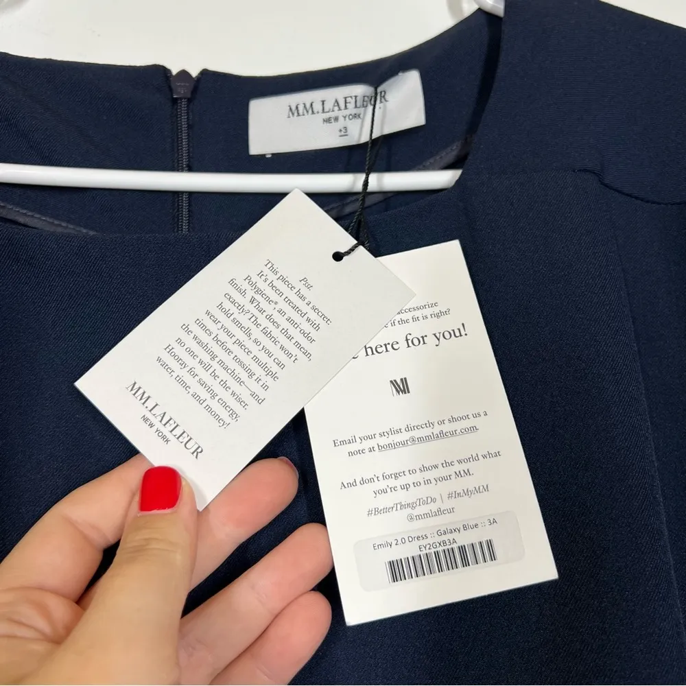 $239 NWT MM Lafleur Emily 2.0 Dress Size +3 - Image 12