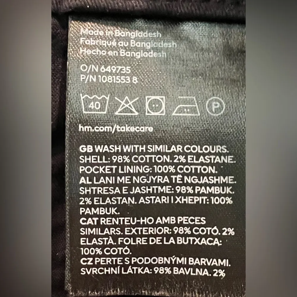 H&M cargo pants - black - size 10 - never worn - Image 8