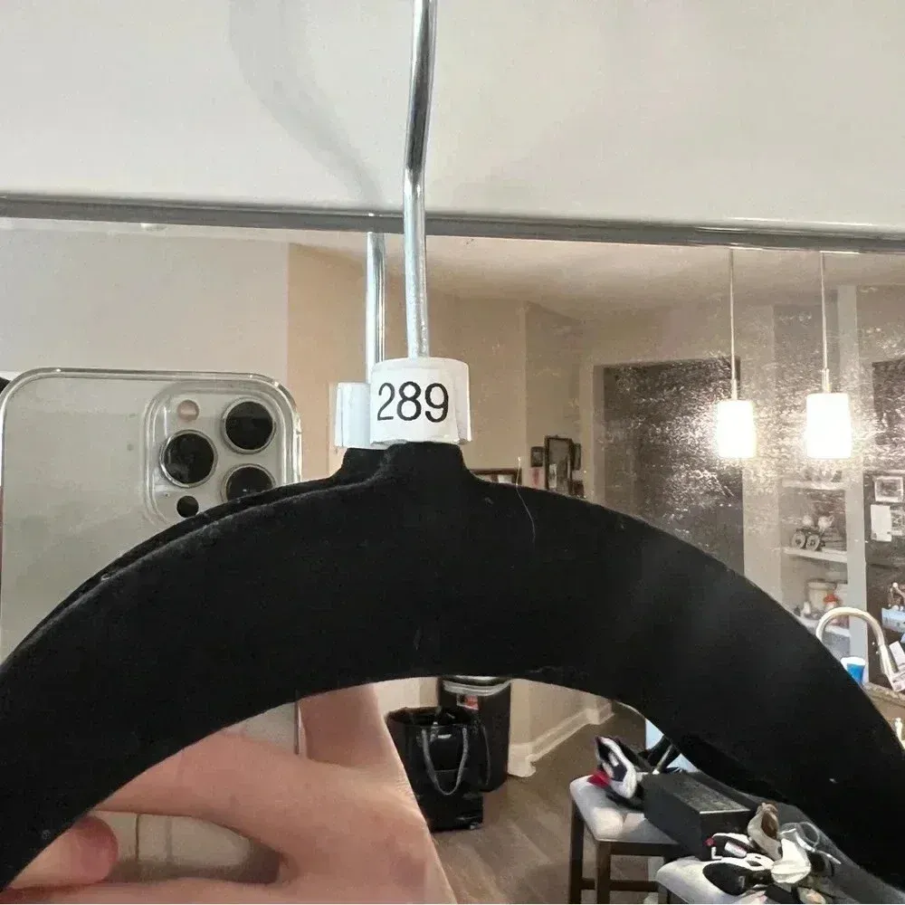 289 For Love & Lemons Rosalia Crop Top Size XS Color Black - Image 6