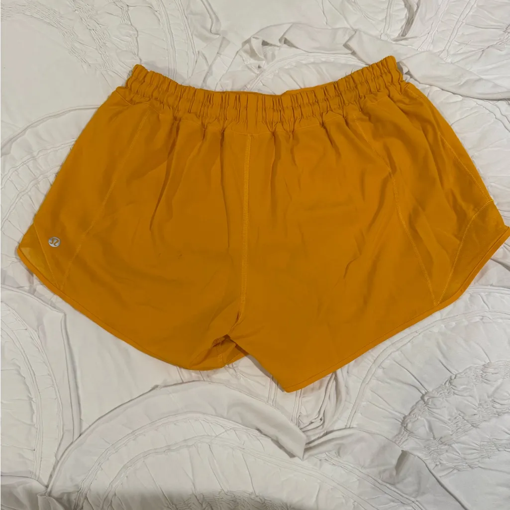Lululemon Athletica Vibrant Yellow hottie hot shorts!!! - Image 2