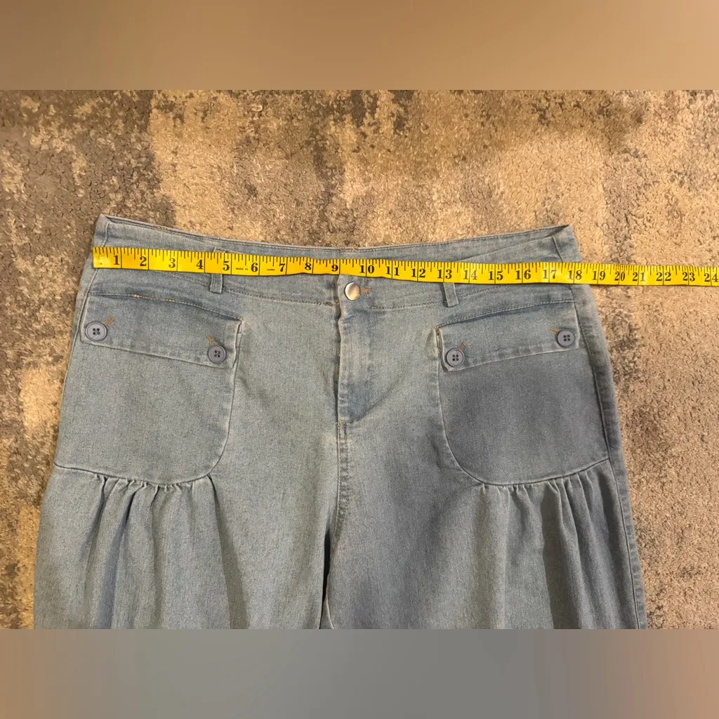 PWEST UpWest Light Blue Ankle Jeans Size undefined - Image 6