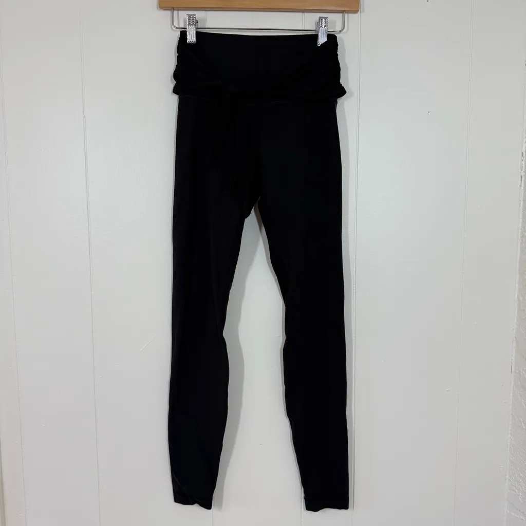 Lululemon Black Wrap Waist Align Pant 28" - Image 2