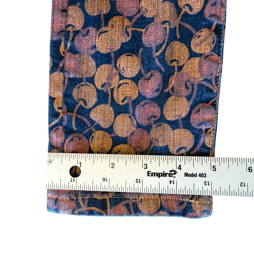 MOTHER the Looker Cherry Pickin Skinnies Size 25 Black - Image 13