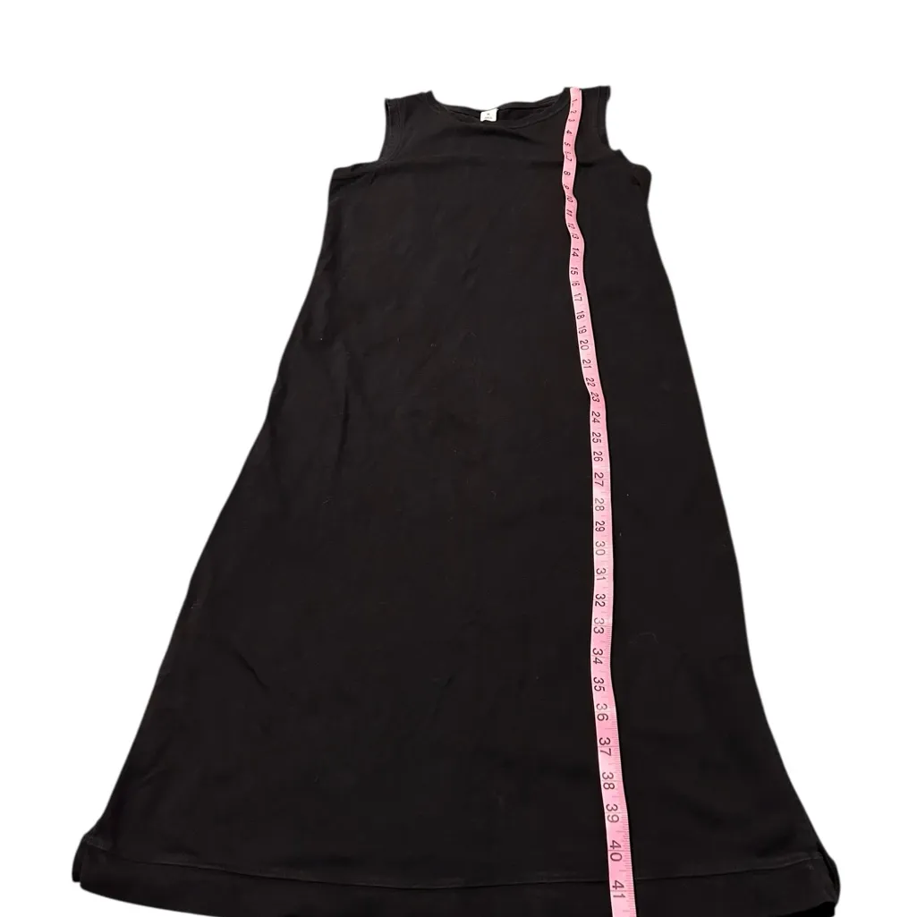 OLD NAVY black t-shirt dress - Image 2