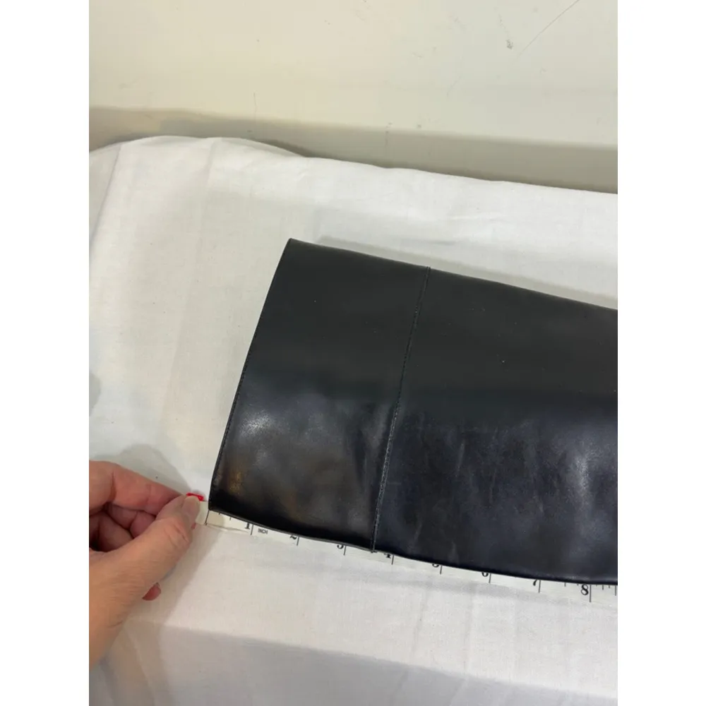 Women's Lauren Ralph Lauren Riding Boots Size 6B Black Leather - Image 11