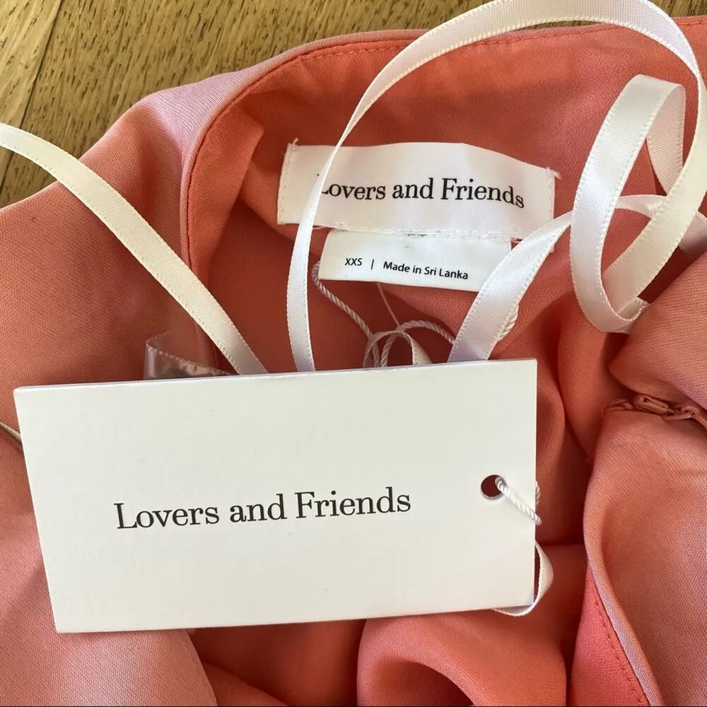 Revolve - Lovers + Friends Zena Mini Dress in Salmon Pink - Image 6