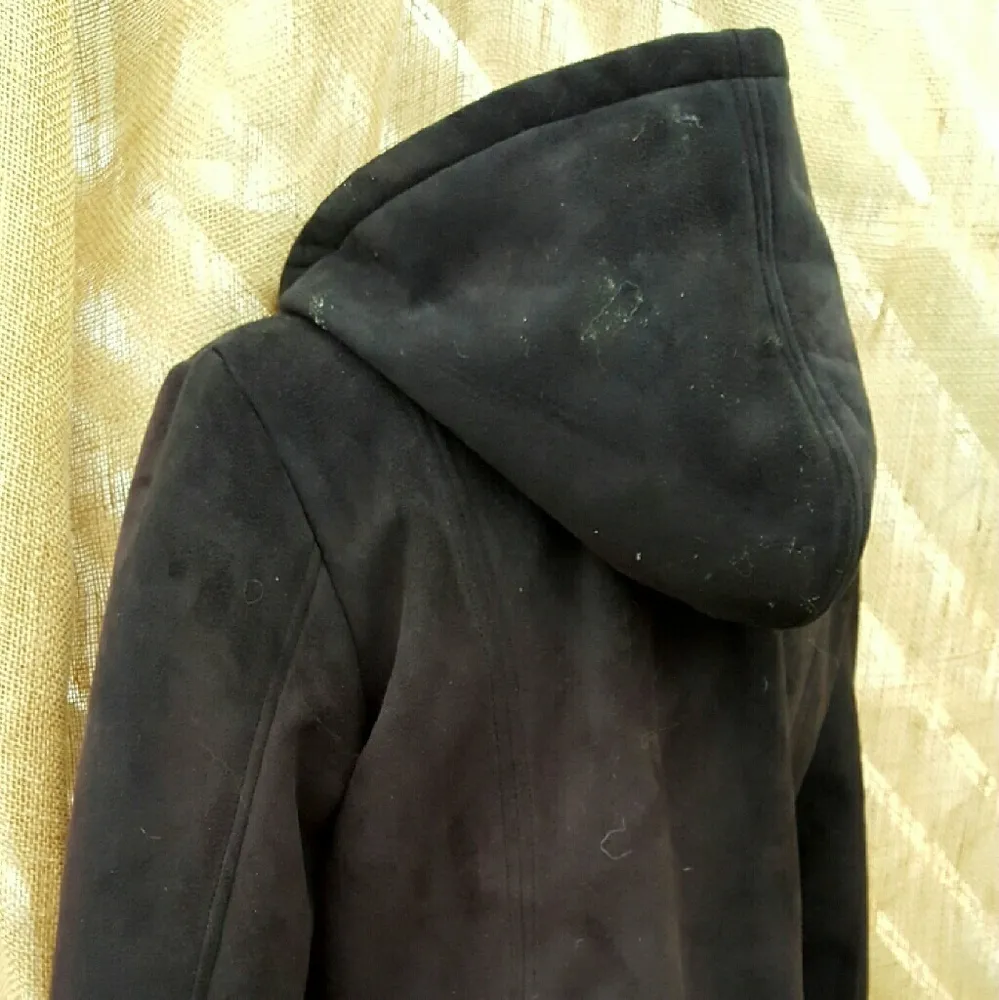 Juliet Michelle Zip Jacket With‎ Hood Black Size M - Image 5