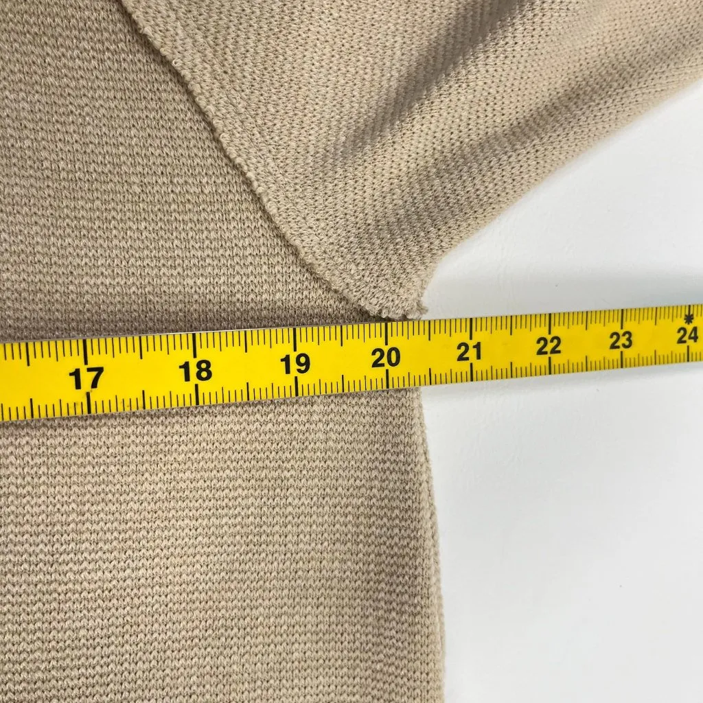 $585 NWT Johnny Was Biya Beige Glina Applique Long Sleeve Coat Jacket Boho Sz S - Image 16