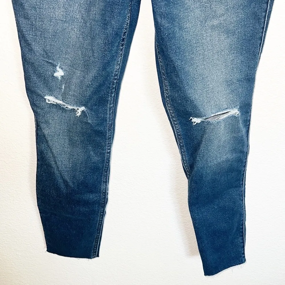 Old Navy Extra High Rise Patchwork Rockstar Sandrine Super Skinny Jeans - Image 3