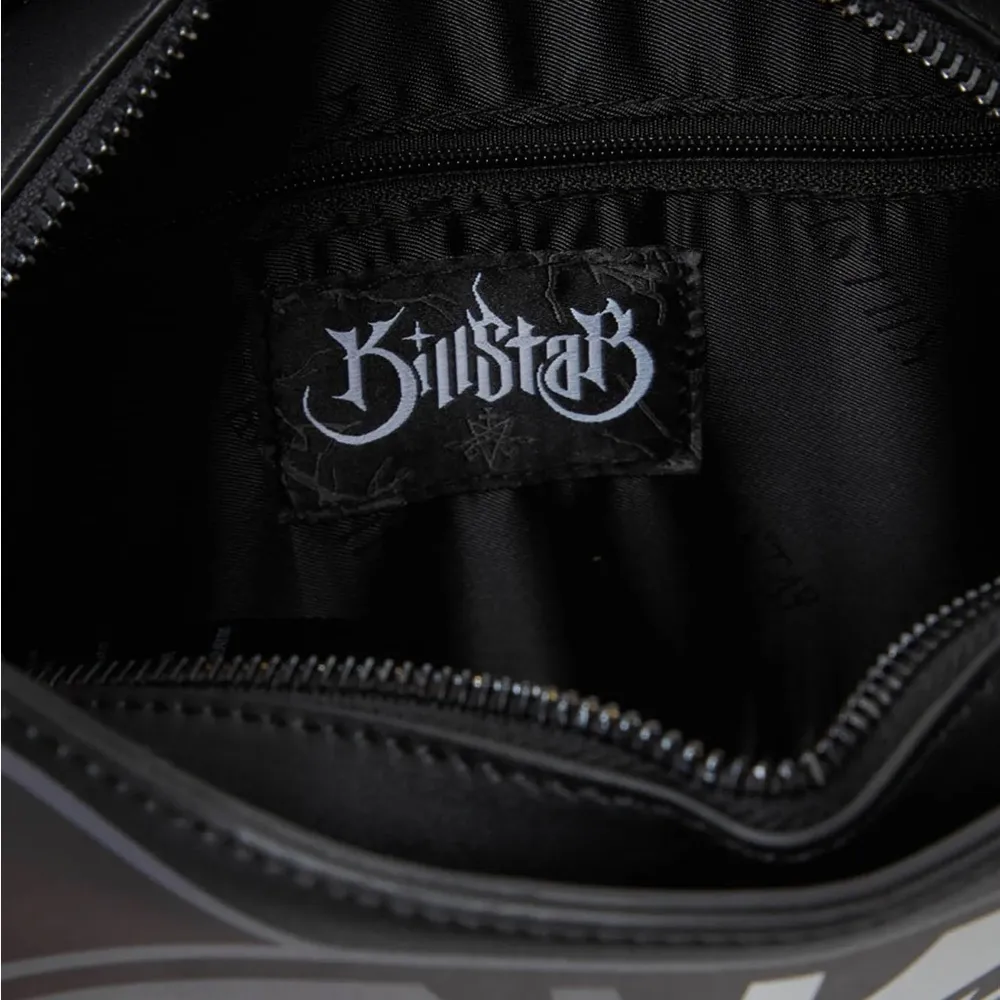 Killstar Black and White Crossbody Bag - Image 3
