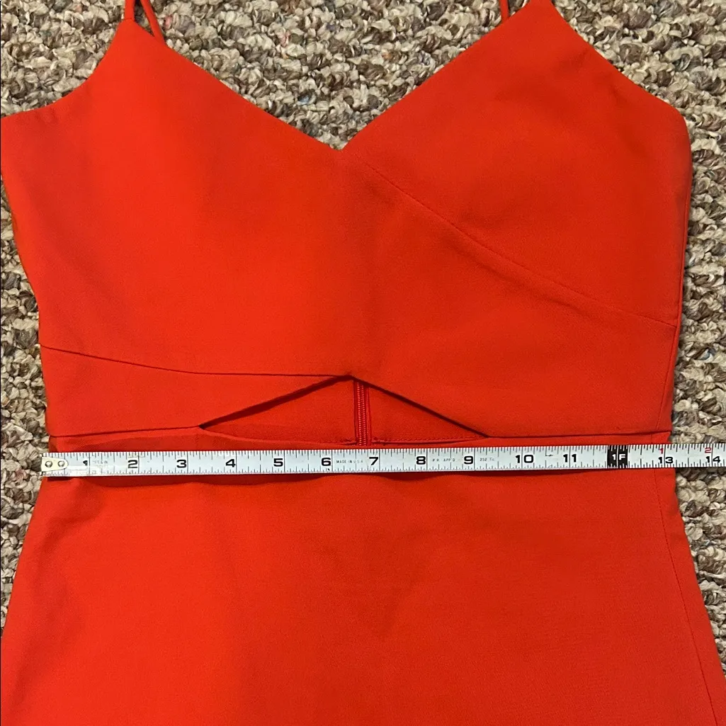 Zara Orange Mini Dress, Size M - Image 6