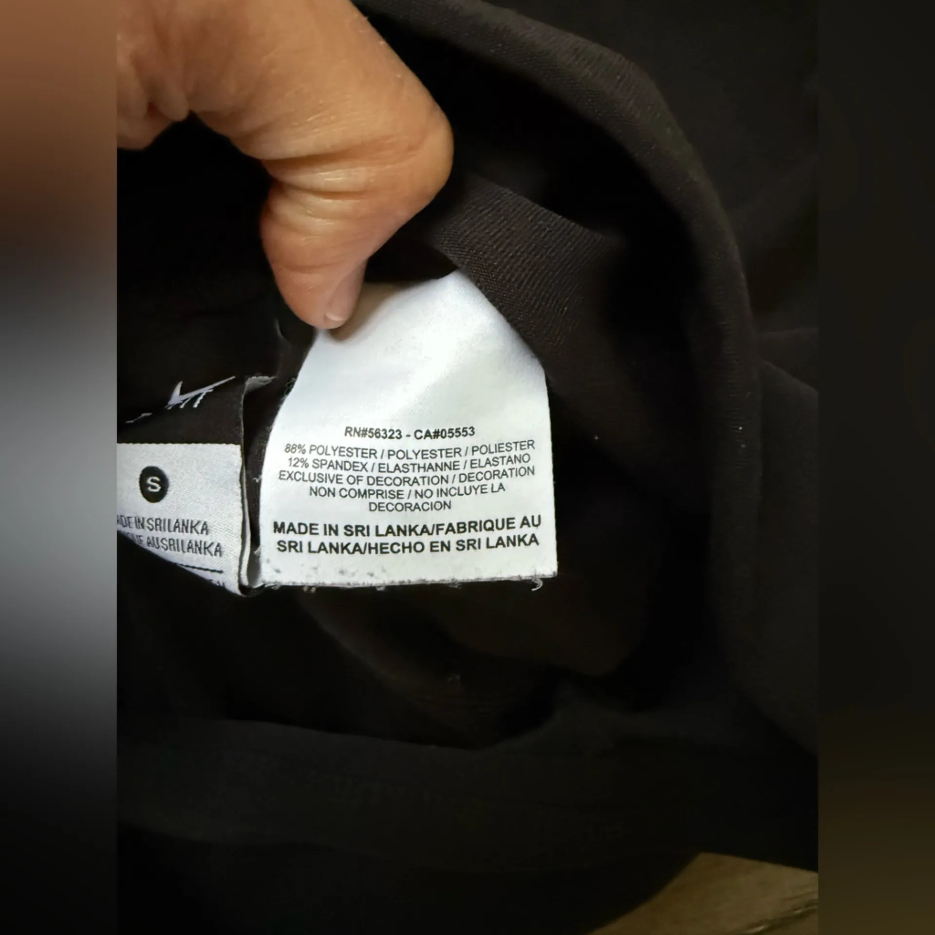 Nike Dri-FIT Black Yoga Pants Sweatpants Flare Leggings Comfy Size S 4 6 - Image 7