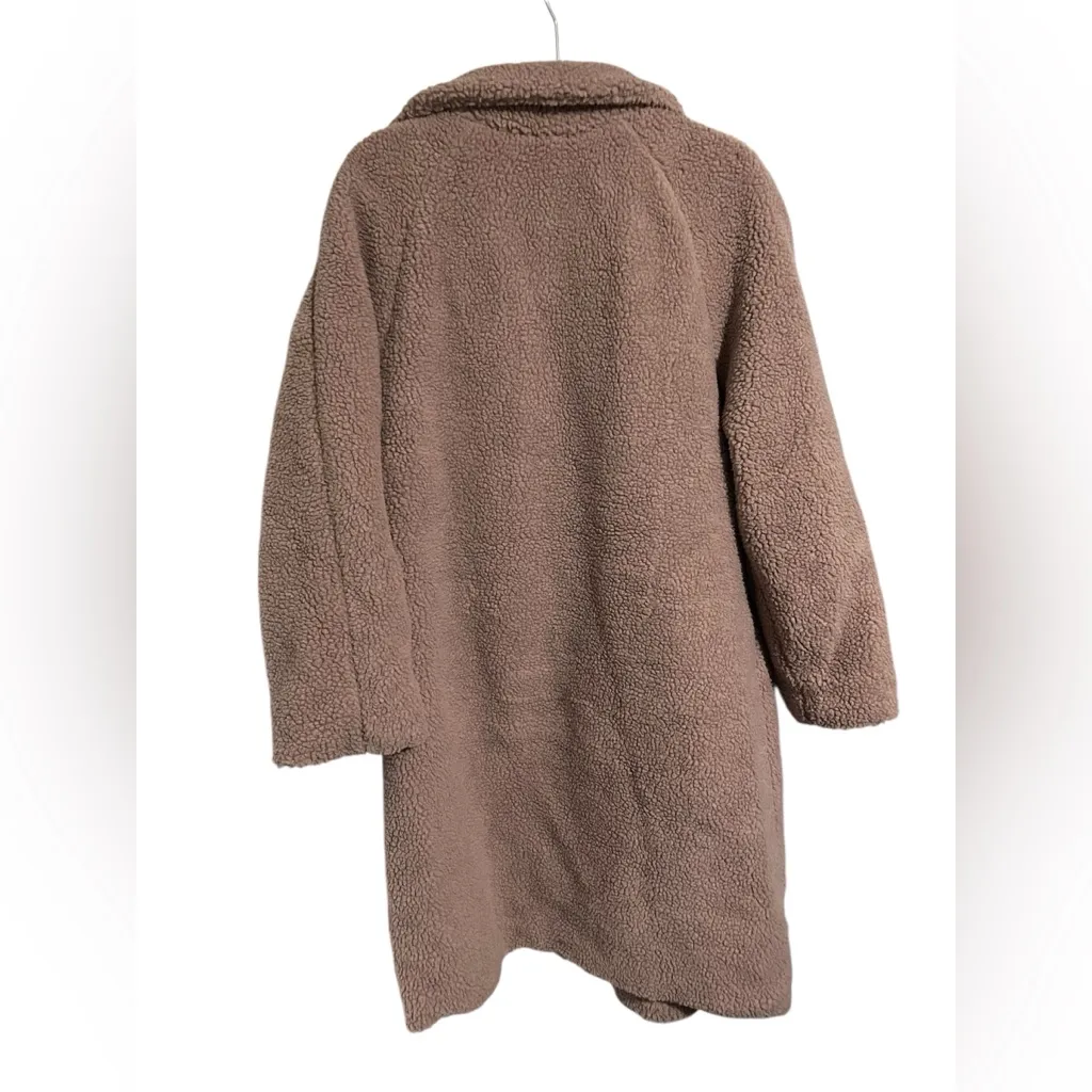 Stoosh  Cozy Tan Teddy Coat - Image 2