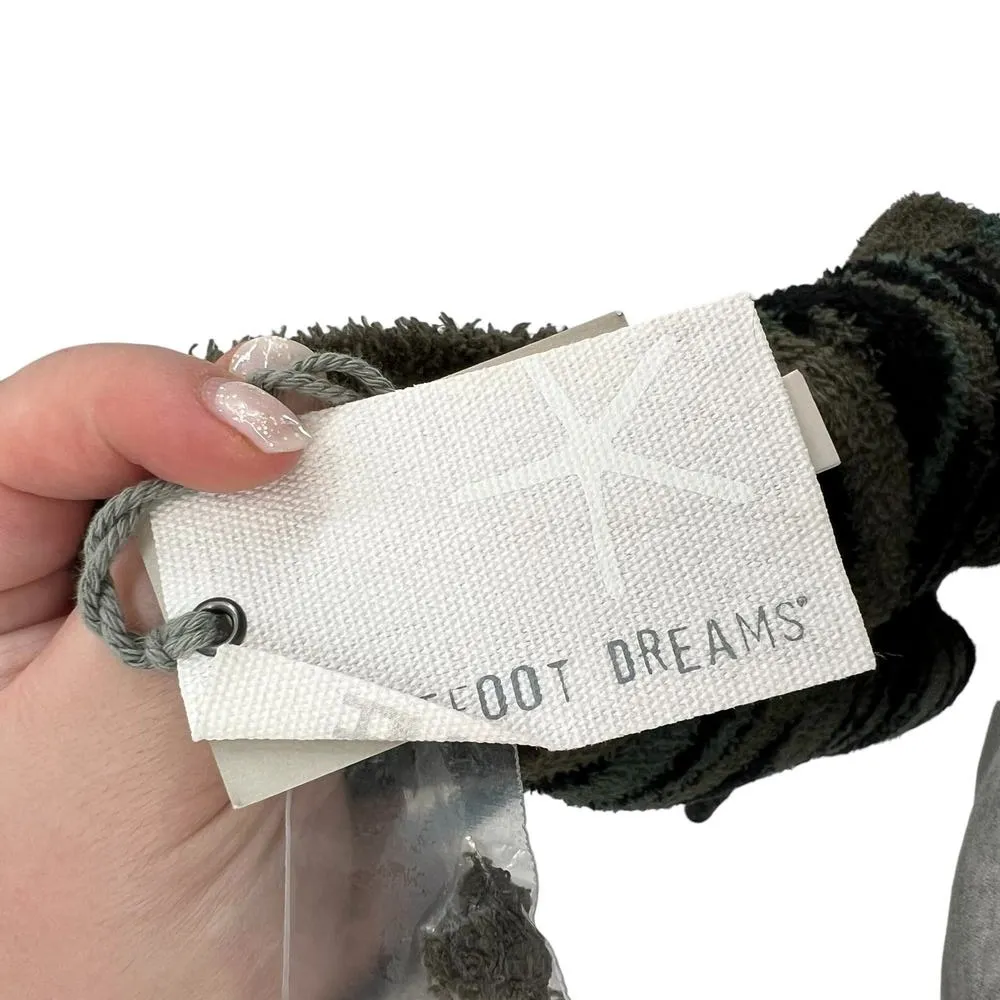 Barefoot Dreams CozyChic‎ Seaside Crew Neck Pullover Sweater Green Camo Small - Image 12