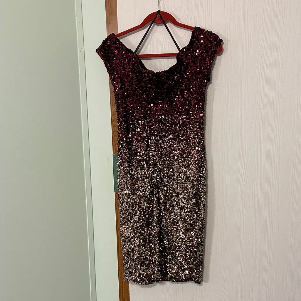 B. Smart Sequin Ombre Dress Size 13 - Image 2