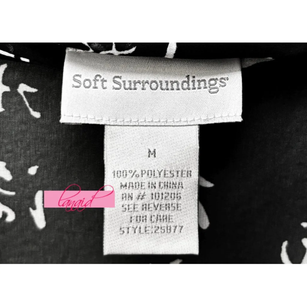 Soft Surroundings Chinese Asian Oriental Japanese Sheer Mesh Kimono Cardigan M - Image 4