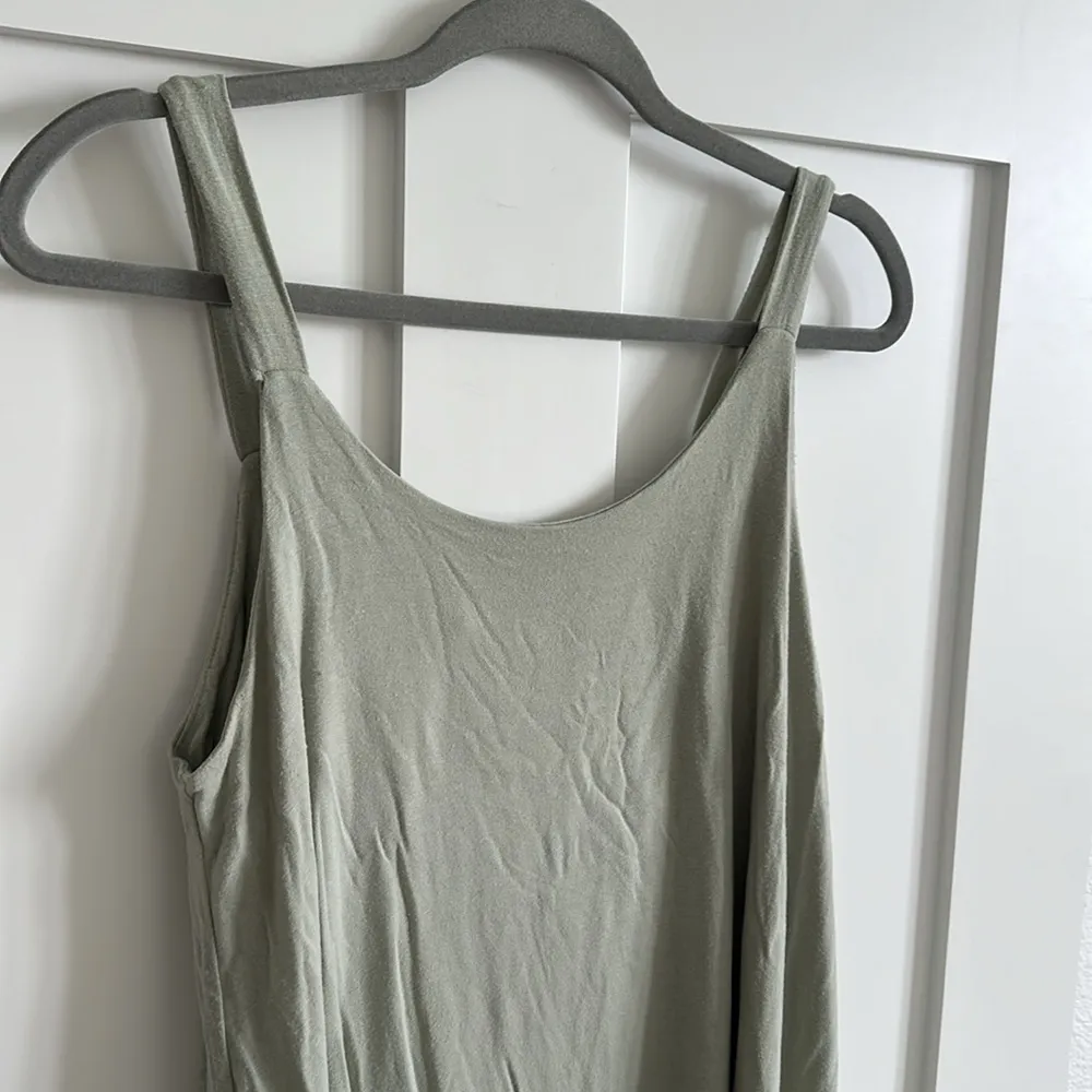 White Birch Women's S Flowy Lined Tank Top Soft Gray Comfy Casual Minimalist - Image 2