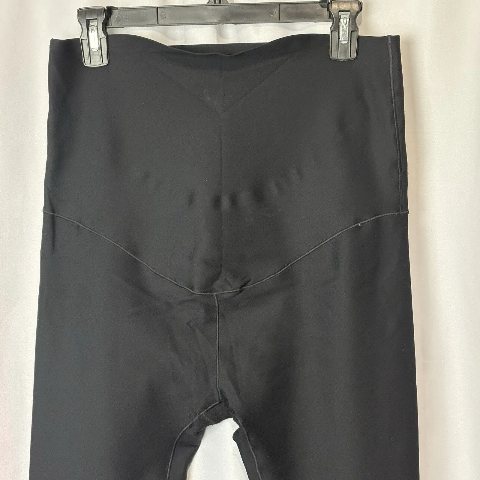 The GLOWE Maternity Legging 26" Medium Black Stretch Back Support Postpartum Size undefined - Image 5