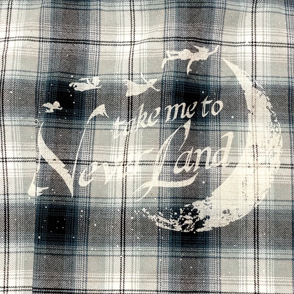 Disney Peter pan Neverland plaid button up - Image 6