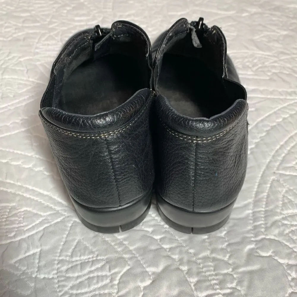 Aerosoles landfall, black leather bootie size 7 1/2 - Image 4