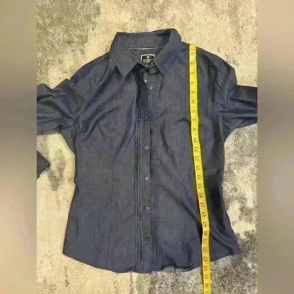 Women’s Denim  Express Button Down - Image 6