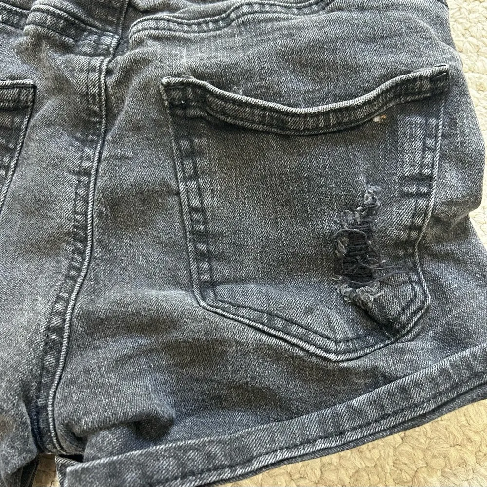 Refuge By Charlotte Russe Black Distressed Shorts Women Size 0 Summer - Image 6