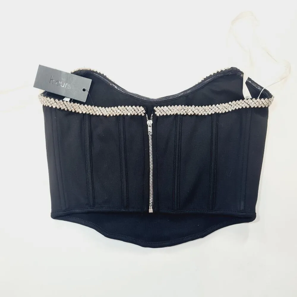 h:ours Sandy Top in Black XS - Image 6