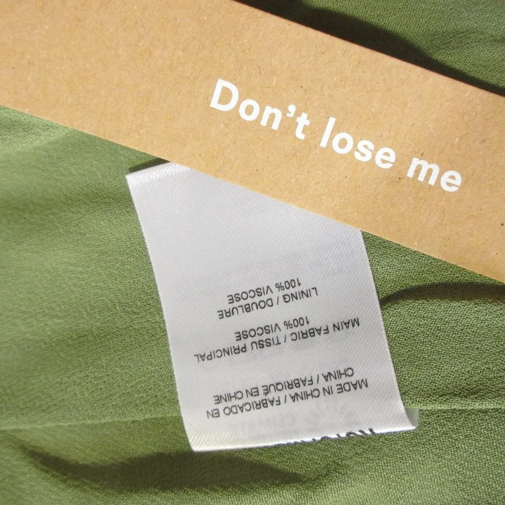 NWT Reformation Kesia in Willow Floral Tie Strap Georgette Tiered Midi Dress 12 - Image 6