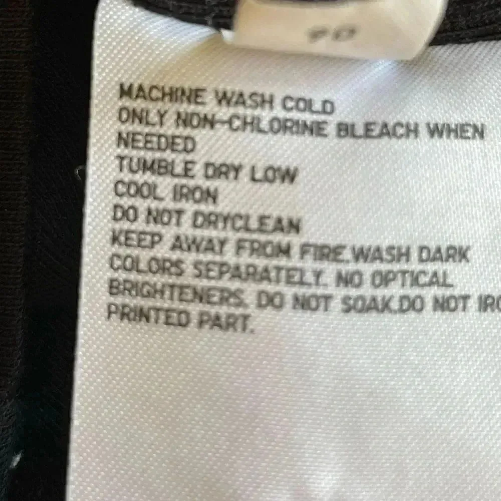 Uniqlo Supima Black Modal Cotton V Neck 3 Button-Down Long Sleeves XS # 1514 - Image 9