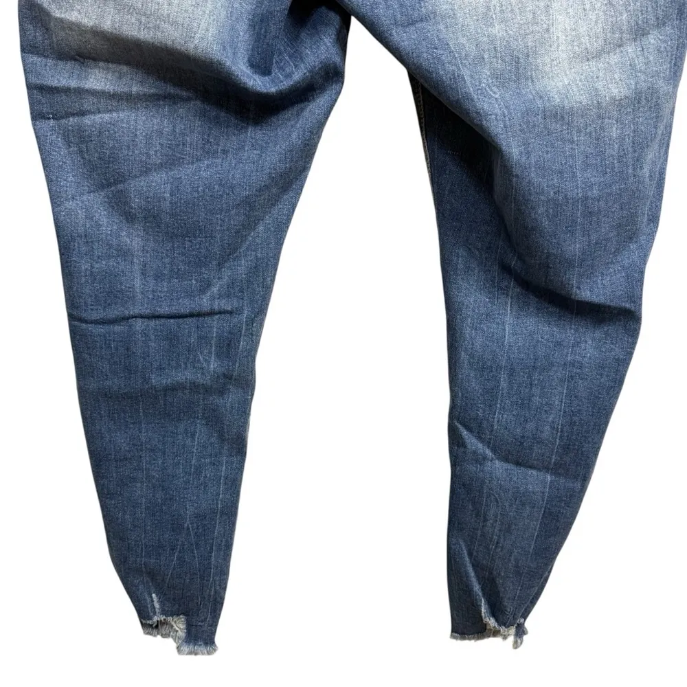 Women's Chic Denim Harley Corset Skinny Jeans Size 24S Blue - Image 6