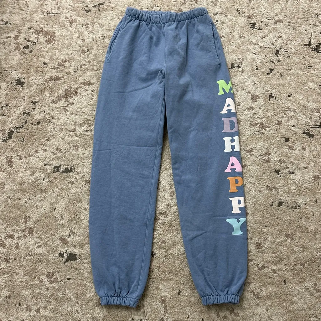 Madhappy Pastels French Terry Sweatpants in Frost Size XS - Image 2
