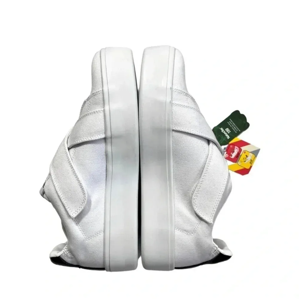 NWT GOATS White 728 Platform Sneakers Size 9 - Image 3