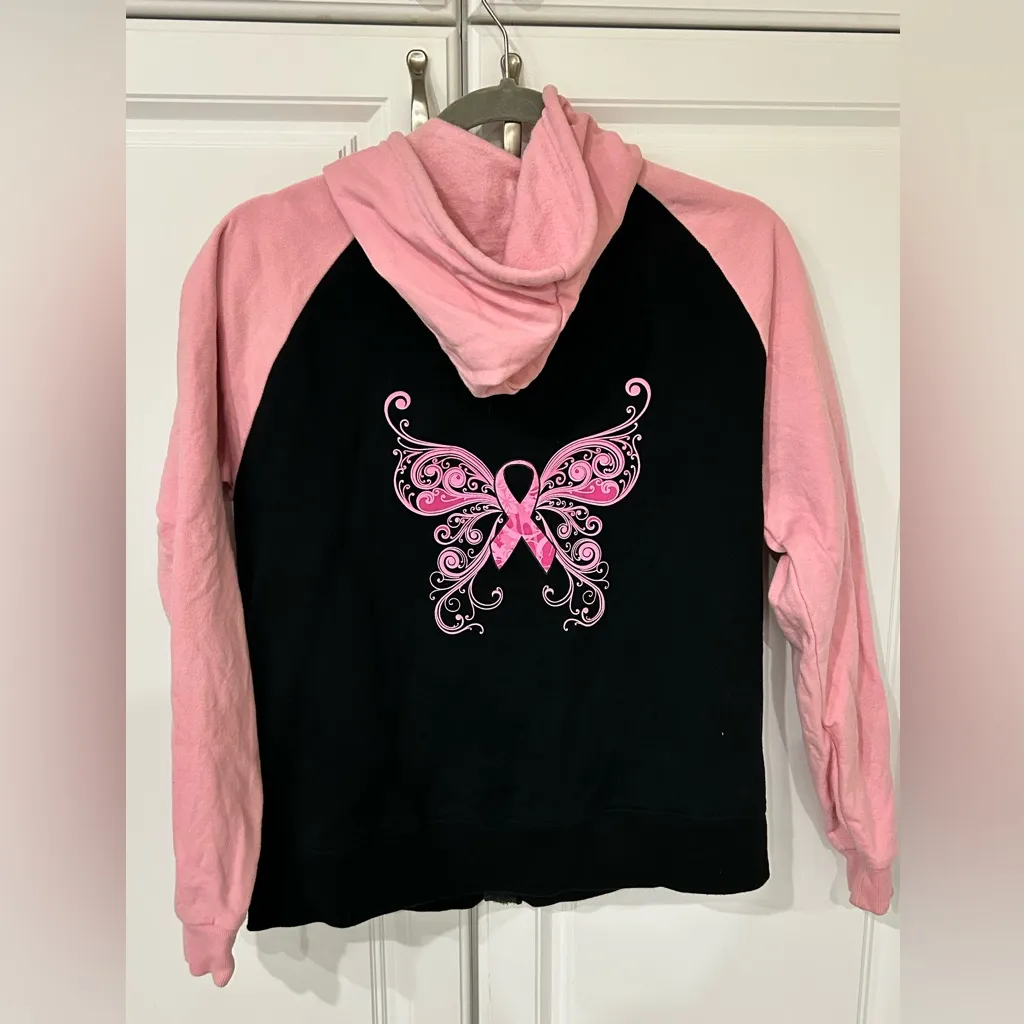 Breast Cancer Site Butterfly Zip - Image 3